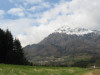 Scorcio del Monte San Mauro visto da Villabruna in provincia di Belluno in una domenica di marzo