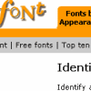 Identifont: uno strumento che permette di riconoscere i font dall'aspetto