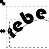 Curvare un testo in modo da fargli seguire un tracciato